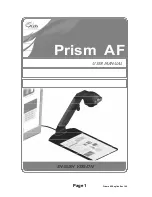 Ash Technologies Prisma AF User Manual preview