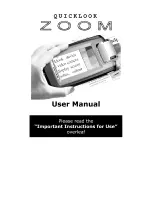 Ash Technologies quicklook zoom User Manual preview