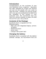 Preview for 3 page of Ash Technologies quicklook zoom User Manual