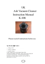 Preview for 18 page of Ash K-406 Instruction Manual