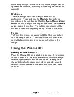 Preview for 7 page of Ash Prisma HD User Manual