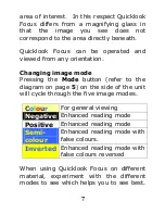 Preview for 7 page of Ash Quicklook Focus User Manual