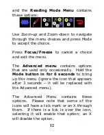 Preview for 12 page of Ash Quicklook Focus User Manual