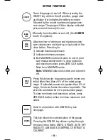 Предварительный просмотр 8 страницы Ashcroft Digital Test Gauge Operating Instructions Manual