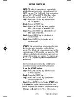 Предварительный просмотр 9 страницы Ashcroft Digital Test Gauge Operating Instructions Manual