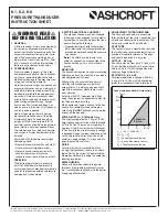 Предварительный просмотр 1 страницы Ashcroft k1 Instruction Sheet