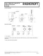 Предварительный просмотр 2 страницы Ashcroft km11 Instruction Sheet