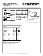 Предварительный просмотр 2 страницы Ashcroft KM41 Installation Instructions