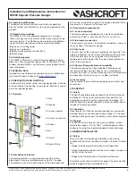 Preview for 2 page of Ashcroft N5500 Installation And Maintenance Instructions