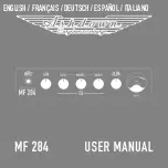 Ashdown MF 284 User Manual предпросмотр