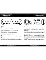 Preview for 3 page of Ashdown MiBass 2.0 User Manual