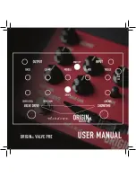 Ashdown OriginAL Valve Pre-DI User Manual предпросмотр