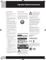 Preview for 4 page of Ashdown TourBus 10 Operating Instructions Manual