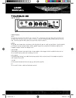 Preview for 2 page of Ashdown TOURBUS-25 User Manual