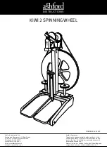 Ashford KIWI 2 SPINNING WHEEL Manual preview