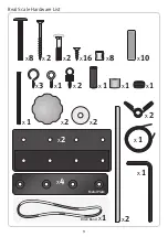 Предварительный просмотр 3 страницы Ashford KIWI 3 SPINNING WHEEL Instructions Manual