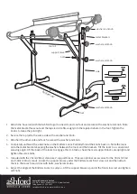 Preview for 2 page of Ashford KNITTERS LOOM STAND 70cm Instructions