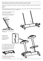 Предварительный просмотр 2 страницы Ashford Lazy Kate Super Jumbo Quick Start Manual