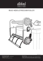 Ashford RIGID HEDDLE FREEDOM ROLLER Instructions Manual preview