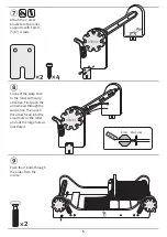 Предварительный просмотр 5 страницы Ashford RIGID HEDDLE FREEDOM ROLLER Instructions Manual