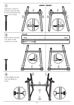 Предварительный просмотр 4 страницы Ashford RIGID HEDDLE LOOM STAND Instructions