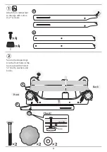 Предварительный просмотр 3 страницы Ashford RIGID HEDDLE TABLE STAND Instructions Manual