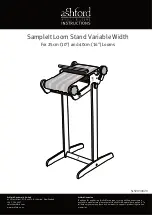 Ashford SampleIt Loom Stand Variable Width Instructions preview