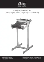 Ashford SampleIt Loom Stand Instructions preview