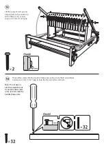 Preview for 8 page of Ashford TABLE LOOM - SIXTEEN SHAFT Instructions Manual