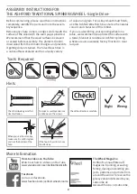 Preview for 2 page of Ashford TDSW04072014V9 Assembly Instructions Manual