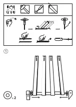 Предварительный просмотр 2 страницы Ashford TREADLE KIT FOR TABLE LOOM STAND Instructions