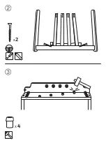 Предварительный просмотр 3 страницы Ashford TREADLE KIT FOR TABLE LOOM STAND Instructions