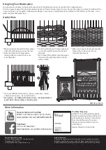 Preview for 2 page of Ashford WEAVING FRAME LARGE Instructions