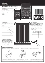 Preview for 1 page of Ashford WEAVING FRAME SMALL Instructions