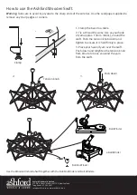 Предварительный просмотр 2 страницы Ashford WOODEN UMBRELLA SWIFT Instructions