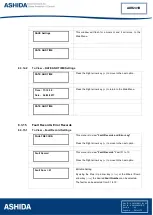 Preview for 202 page of Ashida ADR241B Instruction Manual