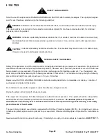 Preview for 3 page of Ashland Earthmovers I-110TS2 Parts Manual