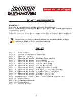 Preview for 2 page of Ashland Earthmovers I-110XL2 Parts Manual