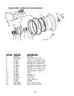 Preview for 12 page of Ashland Earthmovers I-110XL2 Parts Manual