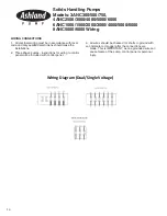 Preview for 14 page of Ashland Pump 3ANC300 Operation, Performance, Specifications And Parts Manual