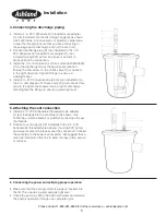 Предварительный просмотр 5 страницы Ashland Pump SW40WB2424 Operation, Performance And Specifications Manual