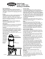 Preview for 5 page of Ashland AGP200 Series Operation, Performance, Specifications And Parts Manual