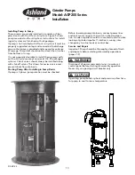 Preview for 10 page of Ashland AGP200 Series Operation, Performance, Specifications And Parts Manual