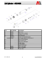 Предварительный просмотр 9 страницы Ashland EHDW-3620-14 Parts Manual