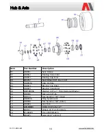 Предварительный просмотр 14 страницы Ashland EHDW-3620-14 Parts Manual