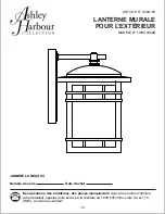 Preview for 10 page of Ashley Harbour LWSC0092B Assembly Instructions Manual