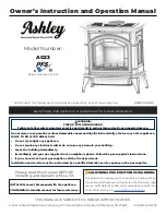 Ashley AG23 Owner’S Instruction And Operation Manual preview