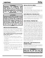 Preview for 15 page of Ashley AG23 Owner’S Instruction And Operation Manual