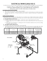 Preview for 12 page of Ashley AGC500VF Installation And Operating Manual