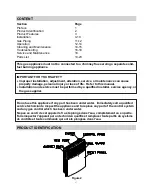 Preview for 2 page of Ashley AGDV12 Owner'S Operation And Installation Manual